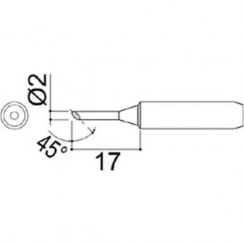 Наконечник HAKKO 900M-T-2C Наконечник HAKKO 900M-T-2C