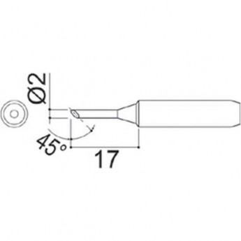 Наконечник HAKKO 900M-T-2CF Наконечник HAKKO 900M-T-2CF