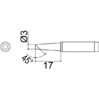 Наконечник HAKKO 900M-T-3BCZ Наконечник HAKKO 900M-T-3BCZ