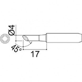 Наконечник HAKKO 900M-T-4C Наконечник HAKKO 900M-T-4C