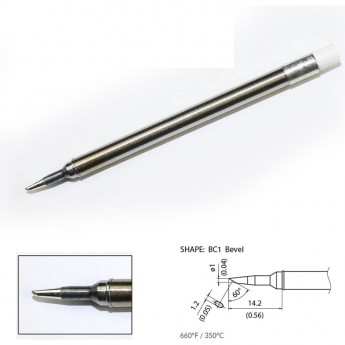 Наконечник HAKKO T31-03BC1 для станций FX-100 (350℃) Наконечник HAKKO T31-03BC1 для станций FX-100 (350℃)