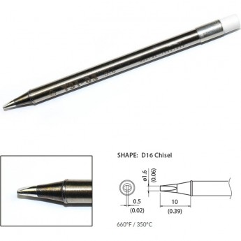 Наконечник HAKKO T31-03D16 для станций FX-100 (350℃) Наконечник HAKKO T31-03D16 для станций FX-100 (350℃)