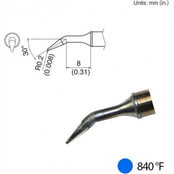 Наконечник HAKKO T31-01JL02 для станций FX-100 (450℃) Наконечник HAKKO T31-01JL02 для станций FX-100 (450℃)