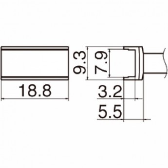 Наконечник HAKKO T12-1007