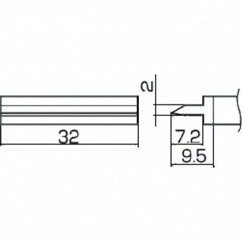 Наконечник HAKKO T12-1405 Наконечник HAKKO T12-1405