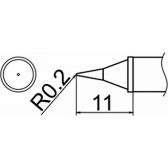 Наконечник HAKKO T12-WI Наконечник HAKKO T12-WI