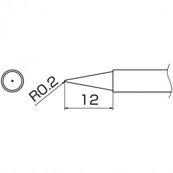 Наконечник HAKKO T13-BL Наконечник HAKKO T13-BL