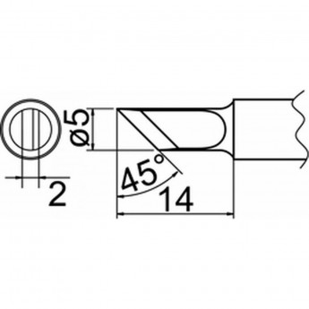 Наконечник HAKKO T20-K Наконечник HAKKO T20-K