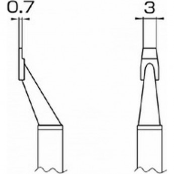 Наконечник HAKKO T8-1013 Наконечник HAKKO T8-1013