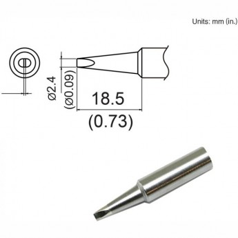 Сменный наконечник HAKKO T19-D24 Сменный наконечник HAKKO T19-D24