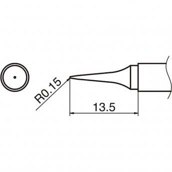 Сменный наконечник HAKKO T36-ILS Сменный наконечник HAKKO T36-ILS