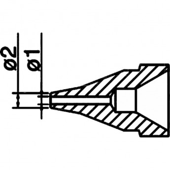 Сопло HAKKO N61-05 типа S (1 мм)